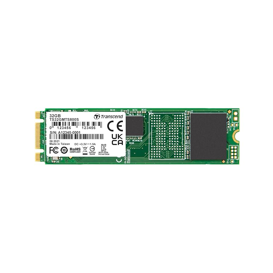 Amazon.com: Transcend 32 GB SATA III 6Gb/s MTS800 80 mm M.2